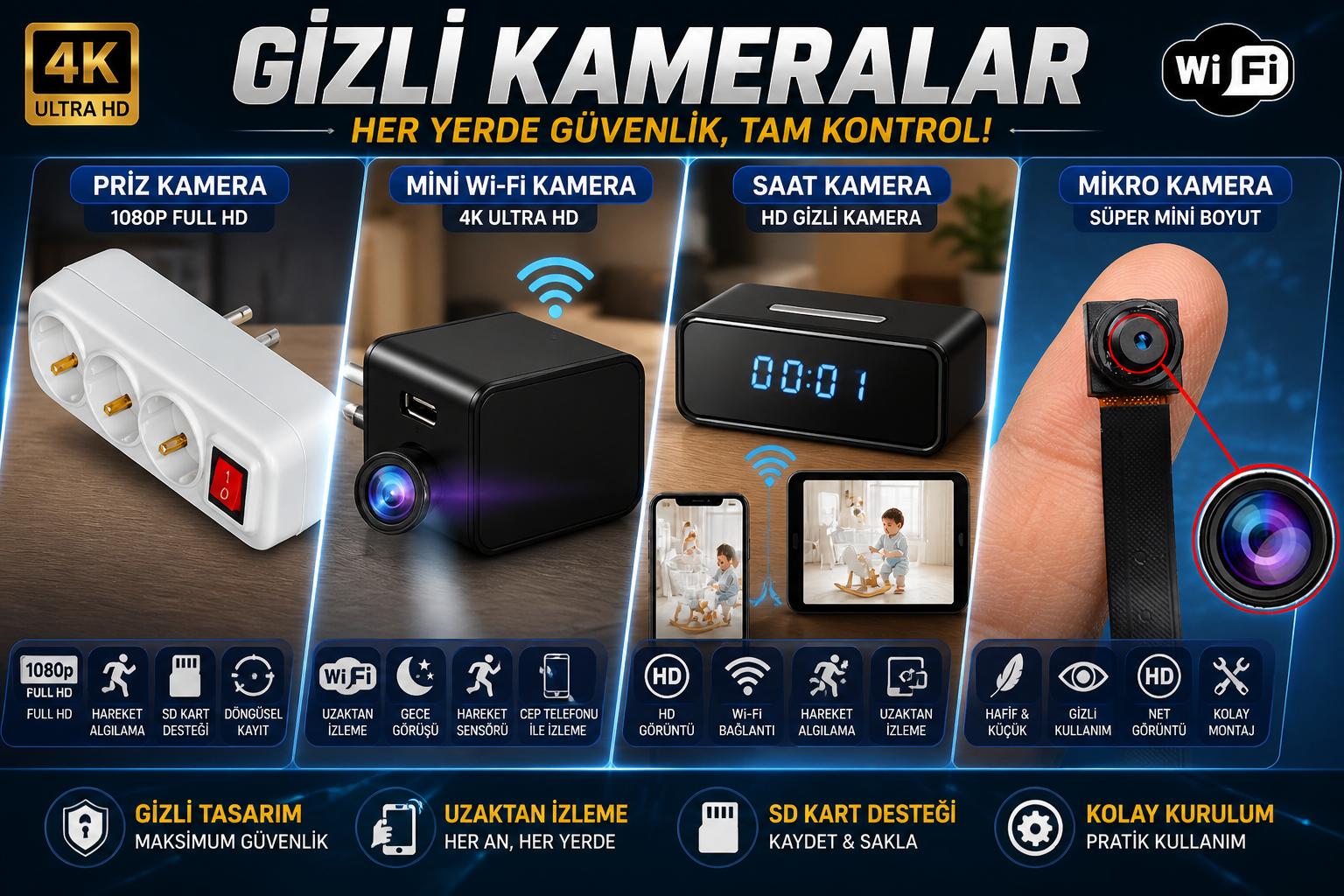 Wifi Kamera Fiyatları
